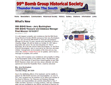 Tablet Screenshot of 99bombgroup.org